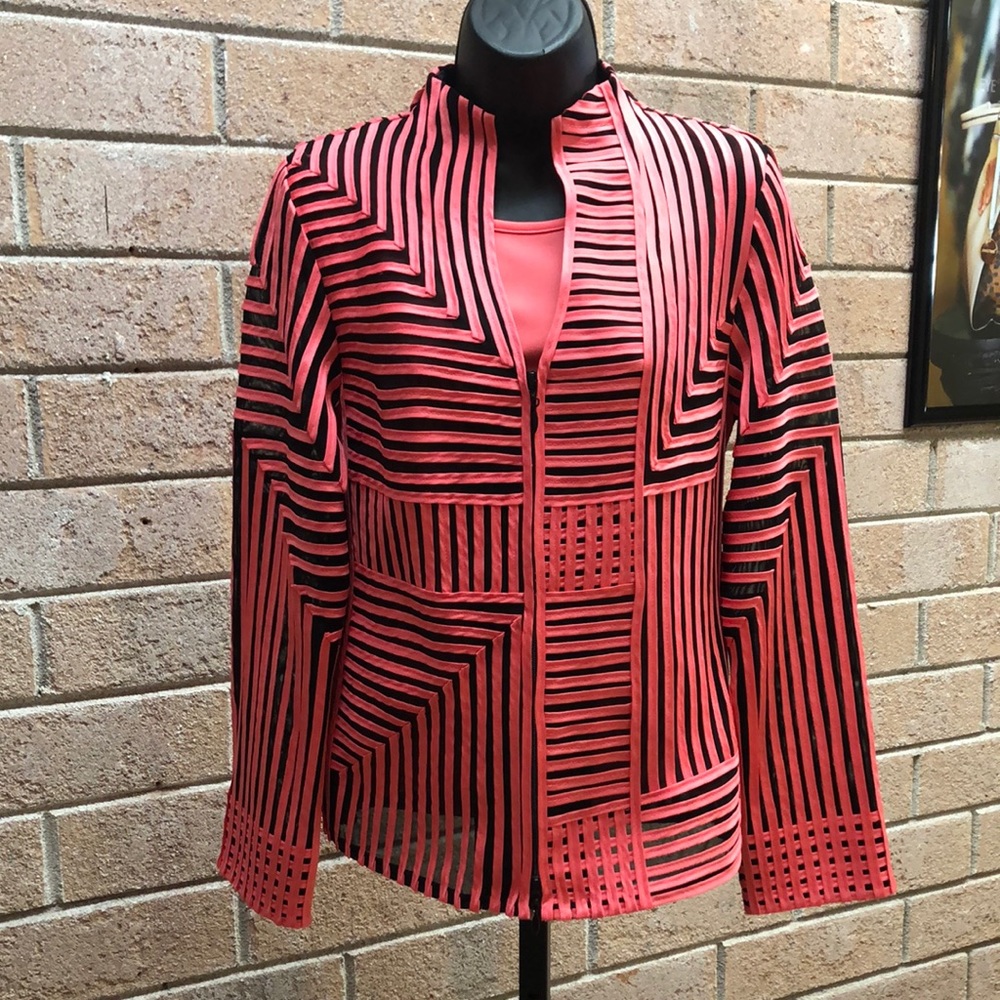 - Weave coral 2 piece tank and jacket